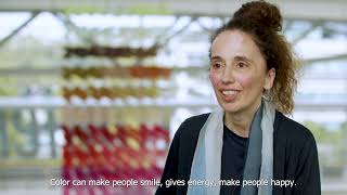 emmanuelle moureaux INTERVIEW  100 colors no47 quotTIMELINEquot [upl. by Aicillyhp]