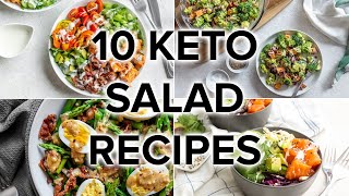 10 NutrientPacked Keto Salads for Any Time [upl. by Yecnahc]