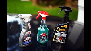 Best Wheel Cleaner Meguiars Vs Sonax Vs Griots Garage [upl. by Waneta]