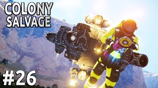 Space Engineers  Colony SALVAGE  Ep 26  DRONE Takedown [upl. by Atinor]