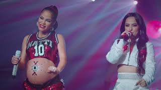 Natti Natasha x Becky G  Ram Pam Pam  Live On The Tonight Show Starring Jimmy Fallon [upl. by Ellord139]