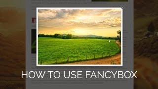 How To Use fancyBox  Dreamweaver CS6 Tutorial [upl. by Nirred]