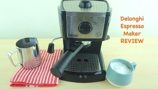 Delonghi EC155 Pump Espresso and Cappuccino Maker Review [upl. by Delphine660]