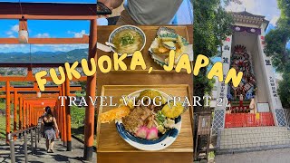 FUKUOKA TRAVEL VLOG Part 2  Ohori Park Ukiha Inari amp Kushida Shrine  travel tips amp itinerary [upl. by Kazmirci]