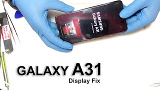 Samsung Galaxy A31 Full Display Replacement SMA315F [upl. by Ellehsram]