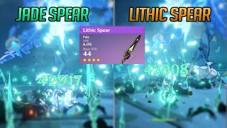 Lithic Spear UNDERRATED Weapon For Xiao [upl. by Dubois]