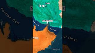 Strait of Hormuz geogrophy worldgeography [upl. by Hgiel]