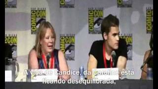 SDCC 2010 Vampire Diaries Panel and QampA [upl. by Solitta]