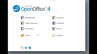 Tabellen mit Openoffice [upl. by Ronald]