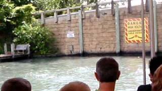 JAWS Ride Full POV  Universal Studios Orlando 2011  HD [upl. by Pahl]