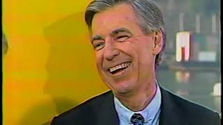 Fred Rogers and Willie Stargell on Today Show in Pittsburgh 1987 [upl. by Lyred]