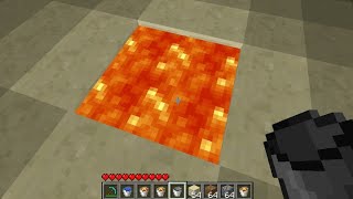 How to make an INFINITE LAVA source and water source Minecraft [upl. by Annamaria144]