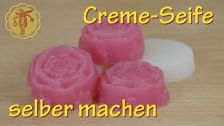 CremeSeife selber machen  ganz einfach mit Glycerinseife [upl. by Mavilia]