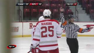 RPI Mens Hockey vs Canisius College  Game 1 [upl. by Audette]