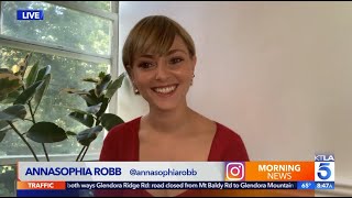 quotBridge to Terabithiaquot Alum AnnaSophia Robb on Starring in the New Horror Series quotThe Expectingquot [upl. by Rosena]