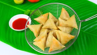 মিনি চিকেন সমুচা ফ্রোজেন করার পদ্ধতি সহ  Bangladeshi Chicken Samosa  One bite Samosa  Samosa [upl. by Oniluap500]