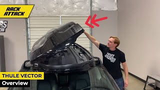 Thule Vector Premium Rooftop Cargo Box Overview [upl. by Eiramaneet]