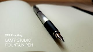 Lamy Studio Fountain Pen Review and Nib Swap [upl. by Sybilla]