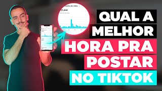 Melhores Horários para postar no TikTok [upl. by Ilat]