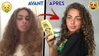 ROUTINE CHEVEUX BOUCLÉS➿ FACILE [upl. by Gunn]