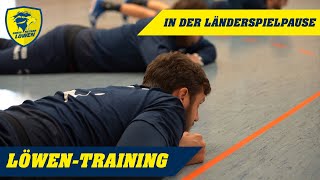 So trainieren die Löwen in der Länderspielpause [upl. by Nevram]