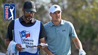 Best Jordan Spieth and caddie conversations from the 202021 season [upl. by Ocirderf]