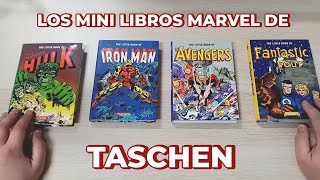 Descubre los mini libros MARVEL de TASCHEN 📚  REVIEW [upl. by Oinotnanauj]