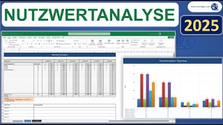 Nutzwertanalyse Excel Vorlage Tutorial Anleitung [upl. by Stets717]