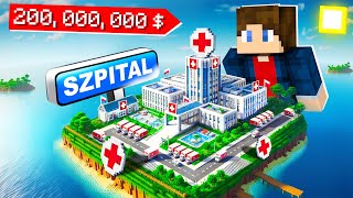 MINECRAFT ale OTWORZYŁEM SZPITAL [upl. by Eitten581]