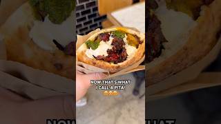 Let’s check out the pita  more at Saffy’s Coffee and Tea Shop 🥙 pita shawarma [upl. by Fleece832]