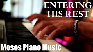 Entering HIS Rest  Piano Worship Soaking Prophetic Prayer Music  Musica para orar Cristiana [upl. by Odlanyer]