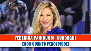 Federica Panicucci Guadagni Ecco Quanto Percepisce [upl. by Airekahs]