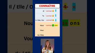 🇫🇷 How to conjugate and pronounce quotCONNAÎTREquot in the present tense 🔥 learnfrench speakfrench [upl. by Luelle559]