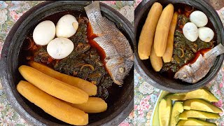 LEARN HOW TO PREPARE DELICIOUS GHANAIAN FOOD APEM AMPESIE fosuahtv ghanafood news [upl. by Gaelan]