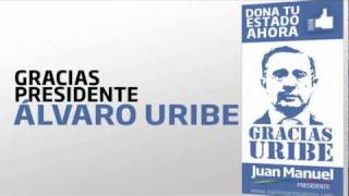 Comercial Álvaro Uribe Presidente [upl. by Mischa]