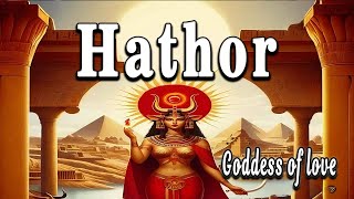 Hathor Goddess of Love Beauty Music and Joy  Egyptian mythology [upl. by Francesco]