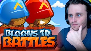 Bloons TD Battles  MAGE AND WOODCHIPPER [upl. by Mok]