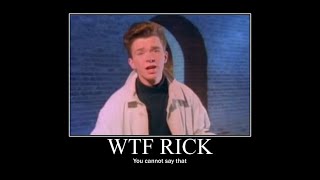 Rick Astley Says The N Word [upl. by Putscher]