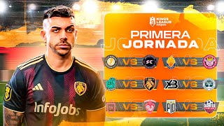 1ª JORNADA KINGS LEAGUE 2025 NUEVA TEMPORADA SPLIT 5 EN DIRECTO  DjMaRiiO [upl. by Reiniar]