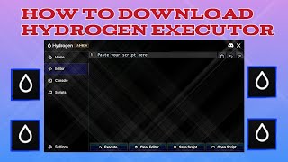 How to Download Hydrogen Executor New Version Tutorial Roblox Hydrogen Fluxus [upl. by Noguchi]