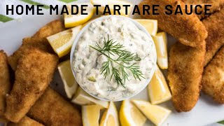 Home made Tartare Sauce  Easy to follow Recipe [upl. by Ranger]