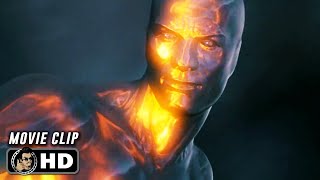 FANTASTIC 4 RISE OF THE SILVER SURFER Clip  quotThe Silver Surfer vs Galactusquot 2007 [upl. by Roeser]