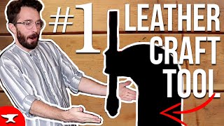 1 LEATHER CRAFT TOOL  if you are serious about getting into leather craft [upl. by Pierpont320]