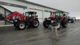 Case IH Farmall 115A vs120A Review [upl. by Pinckney]