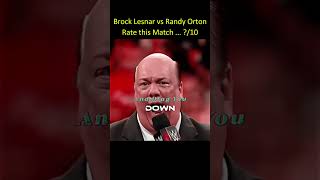 RANDY ORTON vs BROCK LESNAR The Ultimate WWE Showdown [upl. by Walworth361]