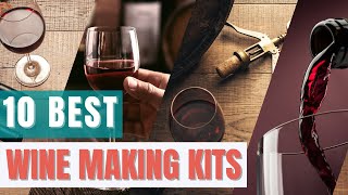 10 Best Wine Making Kits [upl. by Eimyaj746]