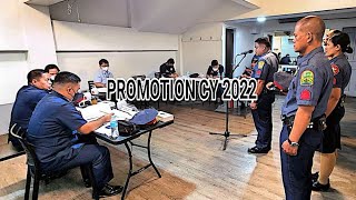 NCRPO PROMOTION 2022 HINIRANG HALL [upl. by Aleirbag]