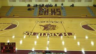 JV ChartiersHouston High School vs Carmichaels High School Mens Varsity Basketball [upl. by Ohs]