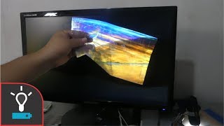 Experimentos Con Laminas Polarizadas 【Recicladas de un LCD】 [upl. by Adirf994]