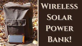 Wireless Solar Power Bank [upl. by Ytineres]